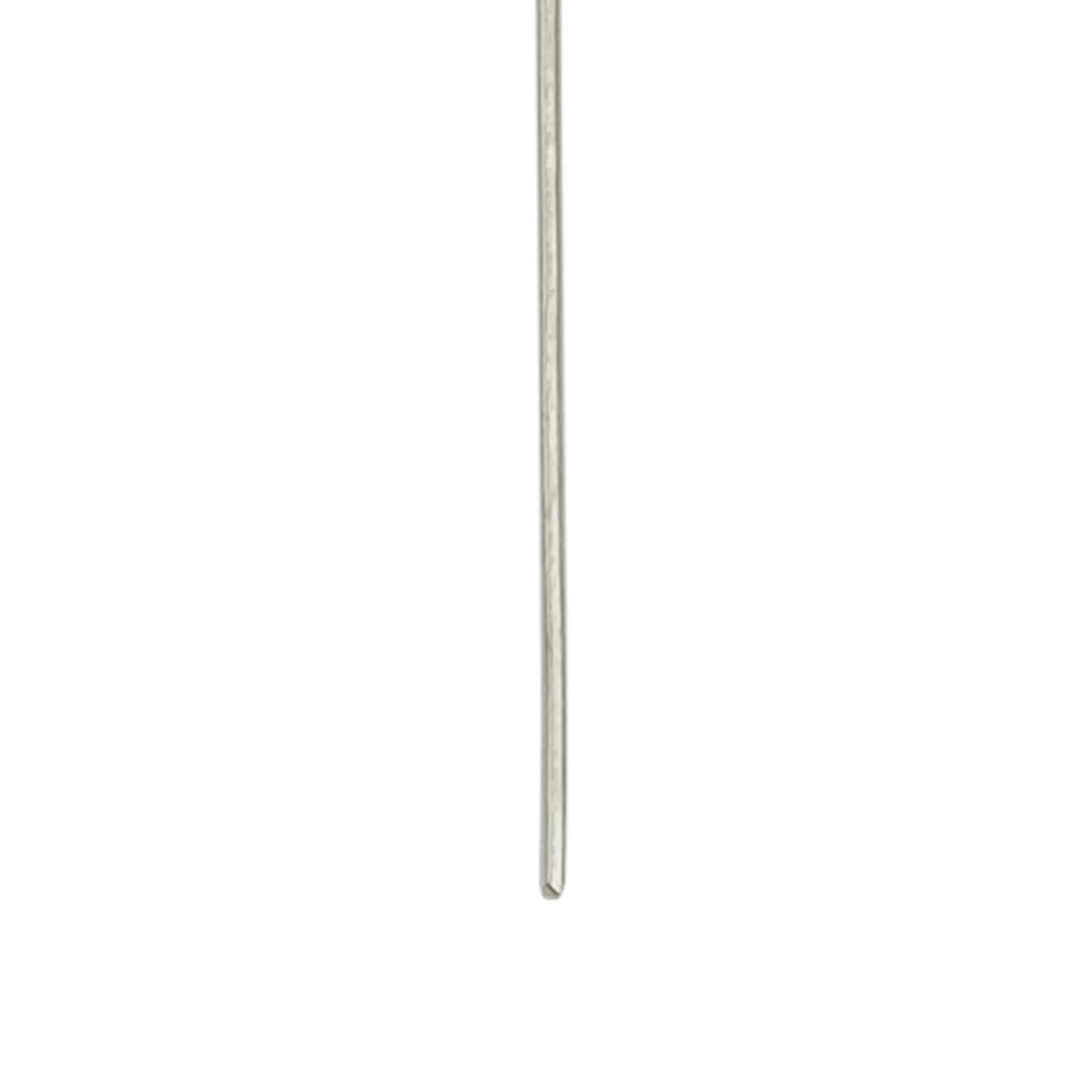 Flat Head Pins Polished Chrome 38mm C90011  Diyas Crystal Pin